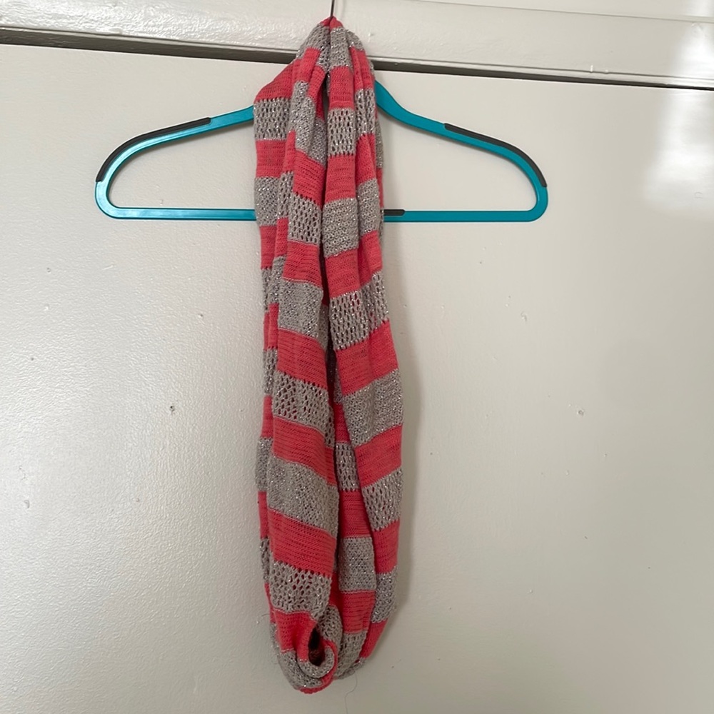 Striped Infinity Scarf